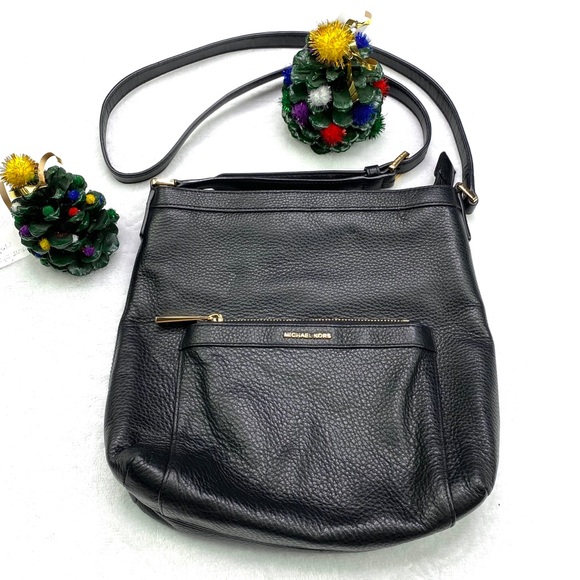 Michael Kors Handbags - * MICHAEL KORS Morgan Leather Crossbody Bag *